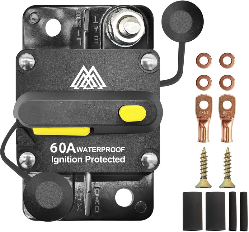 60A Waterproof Circuit Breaker