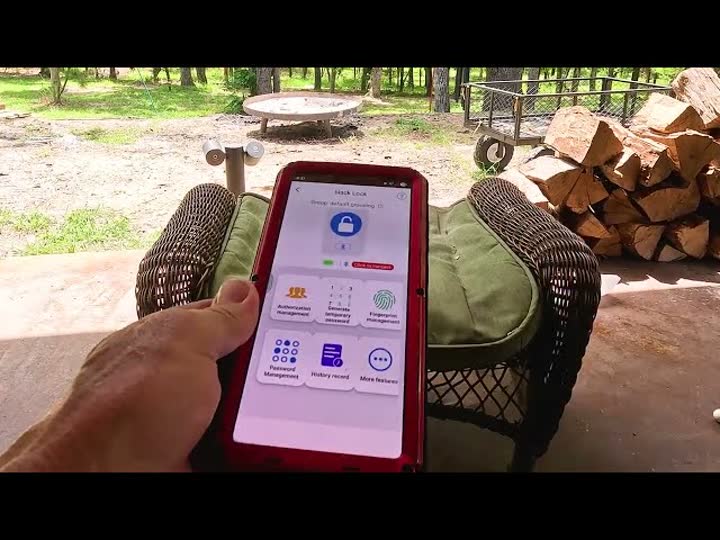 Heavy Duty Smart Padlock with Key